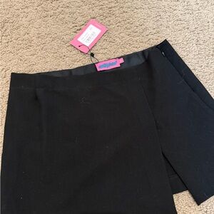 Edikted black mini skirt